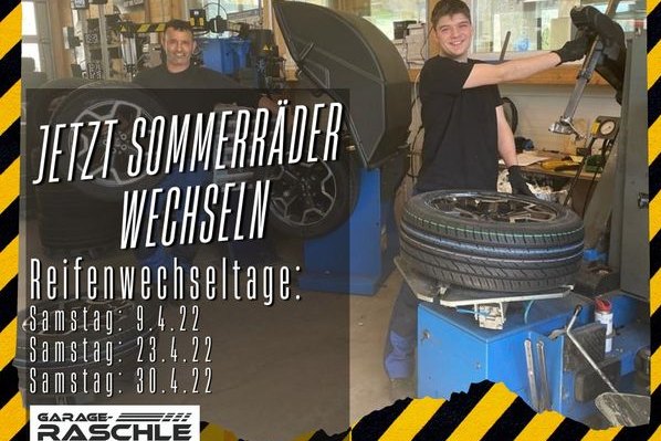 Garage Raschle Walenstadt - Reifenwechseltage