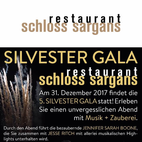 Silvester Gala im Schloss Sargan