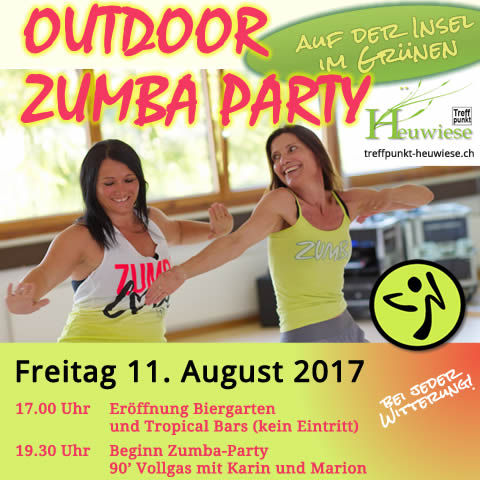 OUTDOOR ZUMBA PARTY